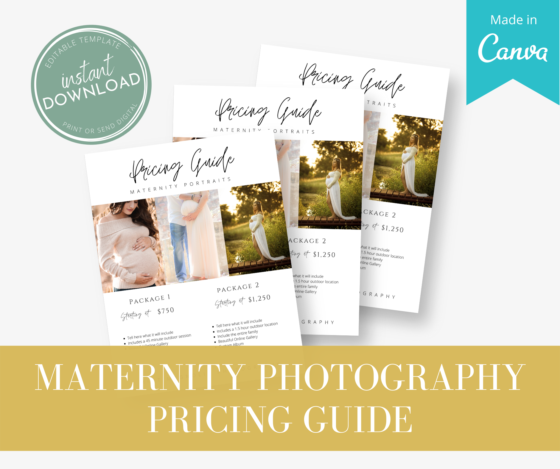 Maternity Pricing Guide